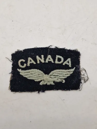 Originalt stofmærke - RCAF, ww2