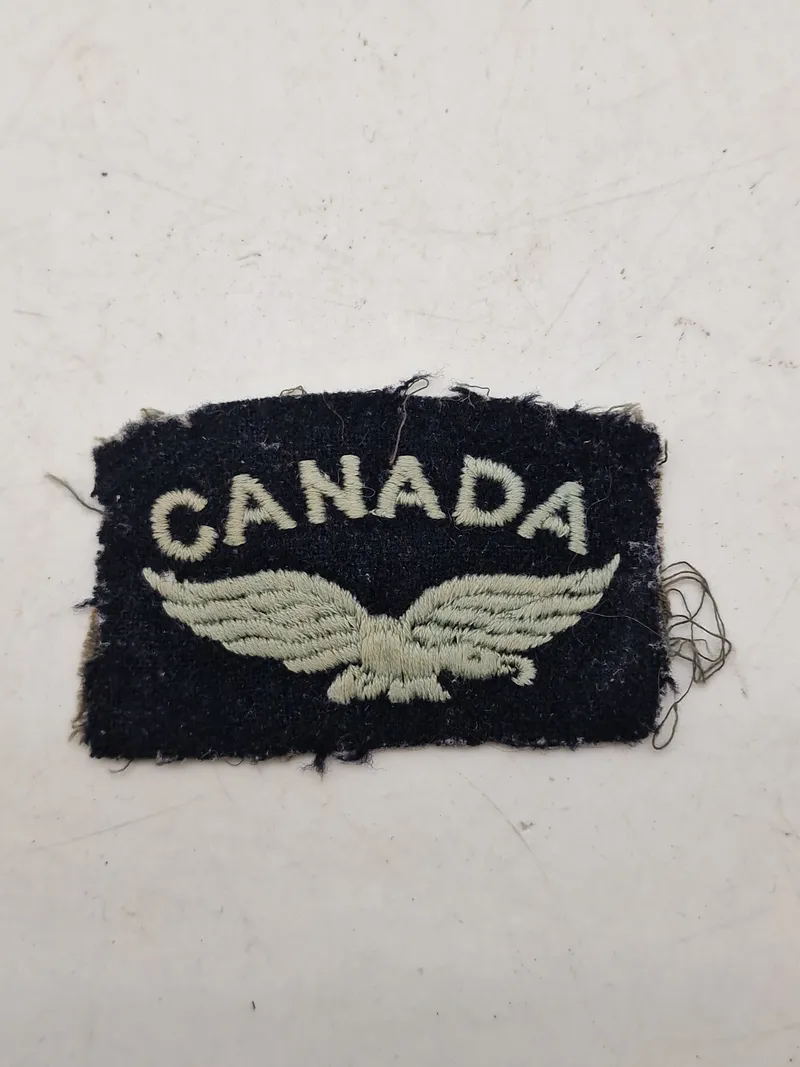 Originalt stofmærke - RCAF, ww2