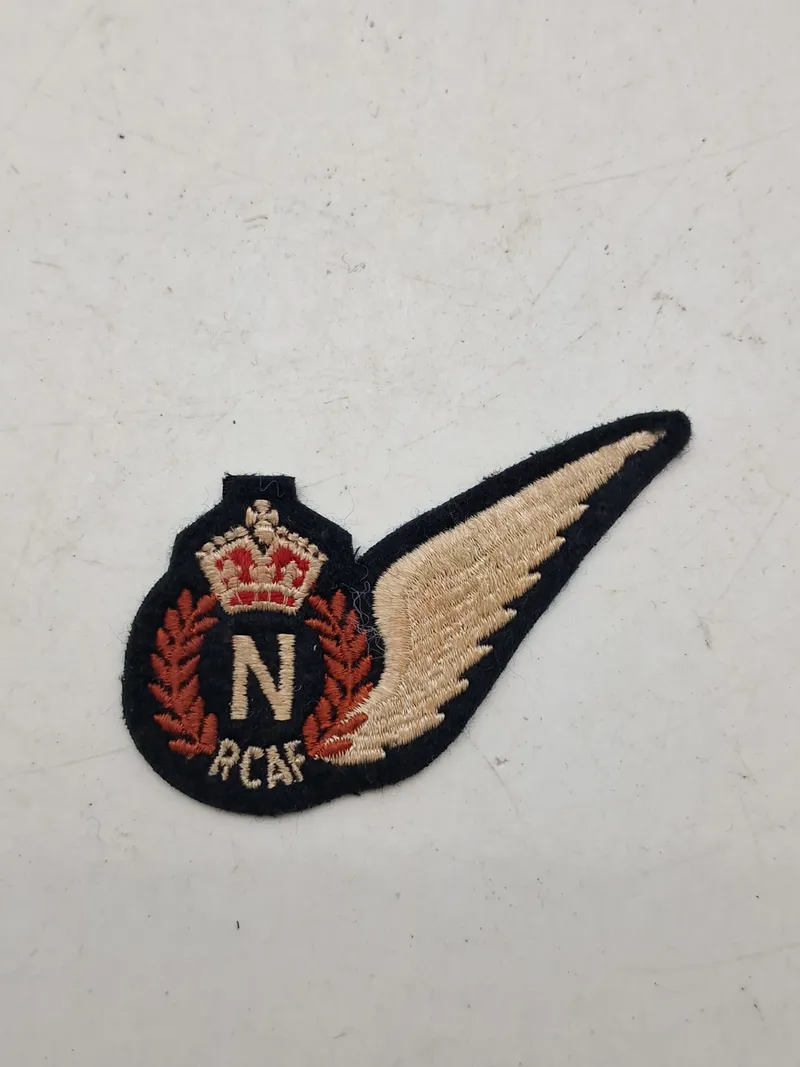 Originalt stofmærke RCAF, ww2