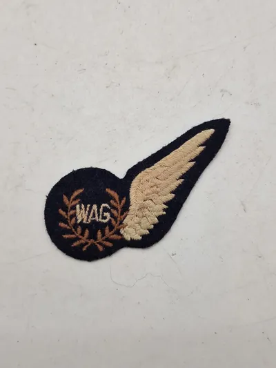 Original WW2 Period RAF Wireless Operator Air Gunner Brevet Badge.