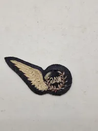 Original WW2 Period RAF Wireless Operator Air Gunner Brevet Badge.