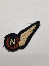 Original WW2 Period Padded Navigator Brevet Badge