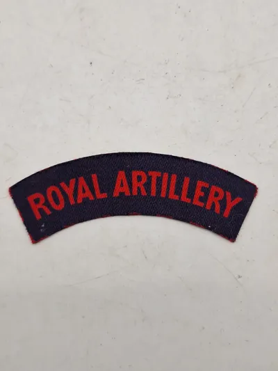 Original Royal Artillery patch