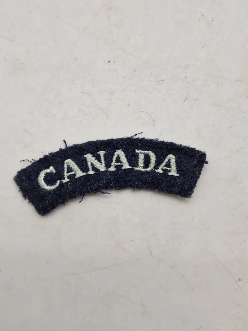 Original Canada patch WW2