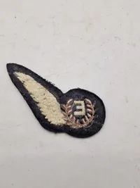 Original WW2 RAF Engineers Padded Brevet Wing