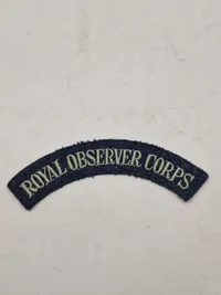 Lot originalt Royal Observer Corps WW2