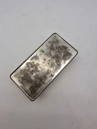Original metaldåse med motiv af kongeparret