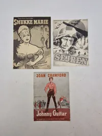 Lot originale filmprogrammer