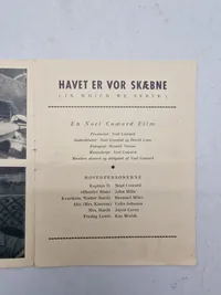 Lot originale filmprogrammer