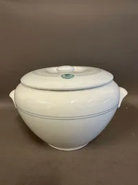 Original suppeterrin fra den danske hær (kgl porcelæn)