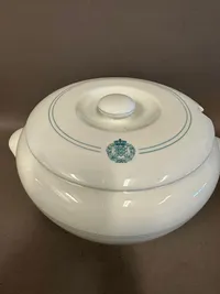 Original suppeterrin fra den danske hær (kgl porcelæn)