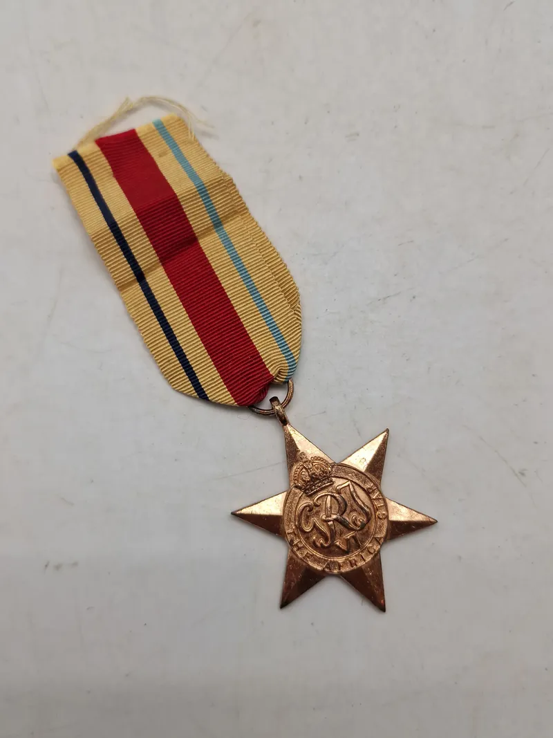 Original The Afrika Star - ww2 (Navngiven) Sydafrika