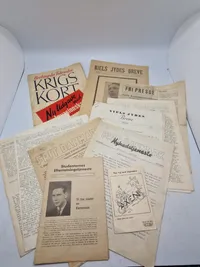 Samling originale illegale blade
