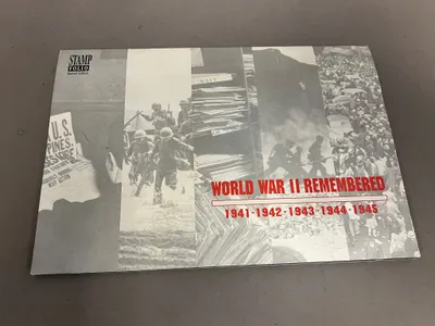 Samling WW2 minde frimærker
