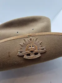 Original hat - Australian Commonwealth Military Forces  WW2