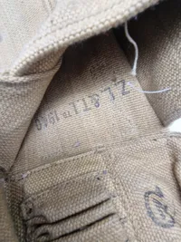 Originalt webbing lot, ww2