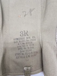 Originalt webbing lot, ww2