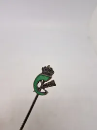 Originalt Carlsberg lot med medalje og pin (medalje er af sterlingsølv)