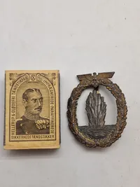 Originalt tysk Minensucherabzeichen