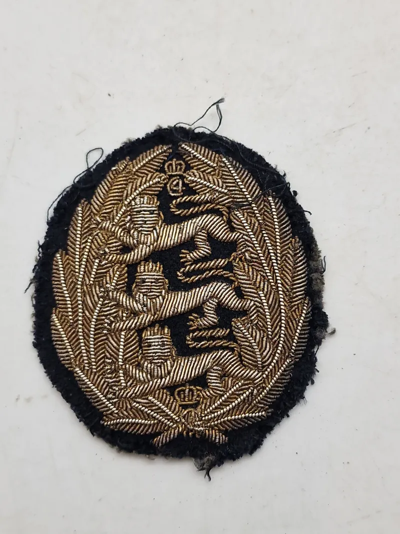 Originalt dansk blazer mærke sjællandske livregiment