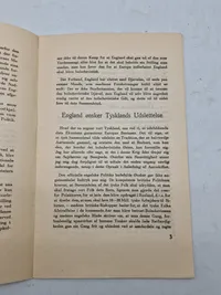 Original pjece - Nytårs opråb til det tyske folk, 1944 - sjælden