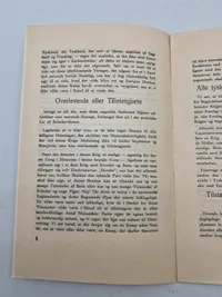 Original pjece - Nytårs opråb til det tyske folk, 1944 - sjælden