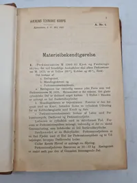 Original HTK Materielbekendtgørelse