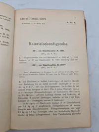 Original HTK Materielbekendtgørelse