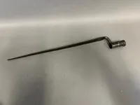 Original Dansk 1822 bajonet, godt stemplet