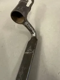 Original Dansk 1822 bajonet, godt stemplet
