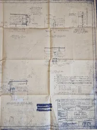 Original blue print