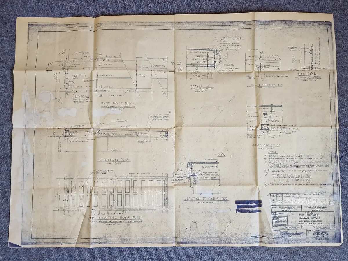 Original blue print