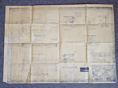 Original blue print