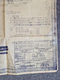 Original blue print