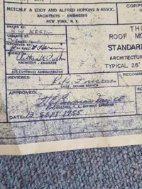 Original blue print