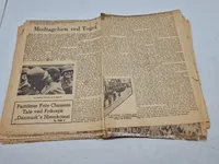 Originalt eks. af den nazistiske avis “Fædrelandet”