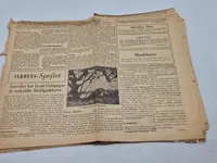 Originalt eks. af den nazistiske avis “Fædrelandet”