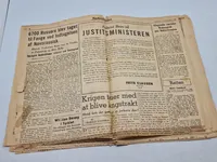 Originalt eks. af den nazistiske avis “Fædrelandet”