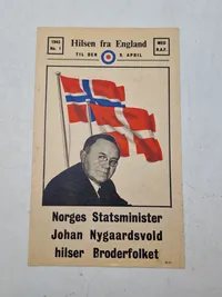 Lot originale illegale flyveblade, ww2 nedkastet over Danmark WW2