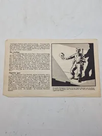 Lot originale illegale flyveblade, ww2 nedkastet over Danmark WW2