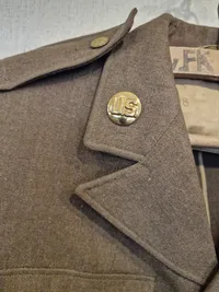 Original amerikansk udgangsuniform WW2 1940 dateret