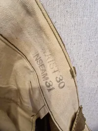 Original amerikansk udgangsuniform WW2 1940 dateret