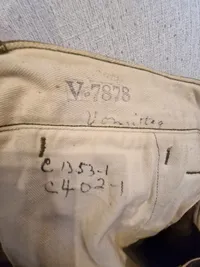 Original amerikansk udgangsuniform WW2 1940 dateret