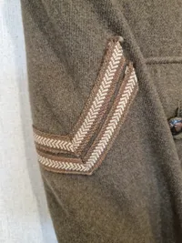 Originalt australsk battledress jakke, ww2 1944 dateret