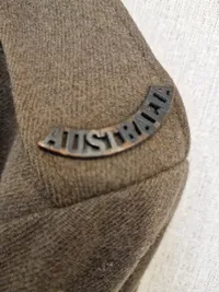 Originalt australsk battledress jakke, ww2 1944 dateret