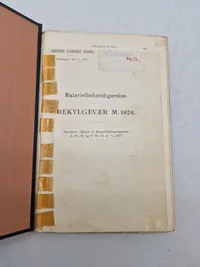Rekylgevær M24 mm.