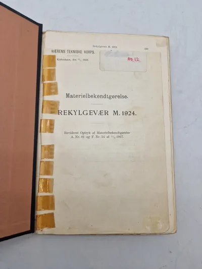 Rekylgevær M24 mm.