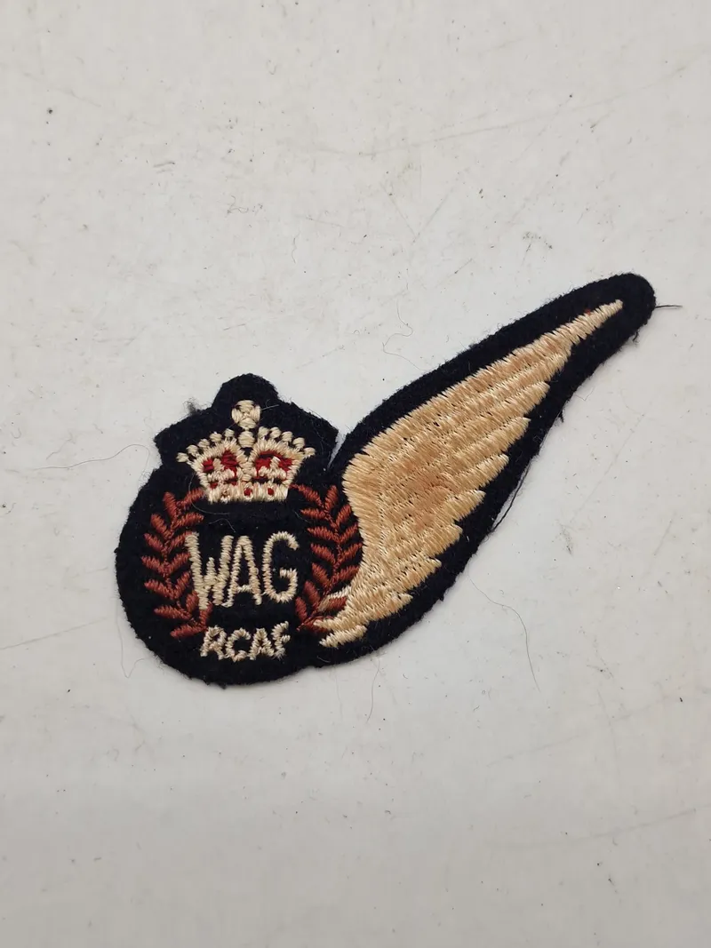 Original WW2 Period RAF Wireless Operator Air Gunner Brevet Badge.