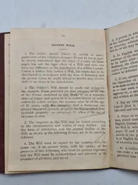 Original Soldiers service and pay book