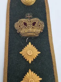 Sjælden original dansk skulderstrop for Vicepolitidirektør - ww2